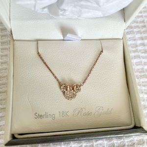 Disney Parks exclusive by Crislu Minnie Mouse necklace